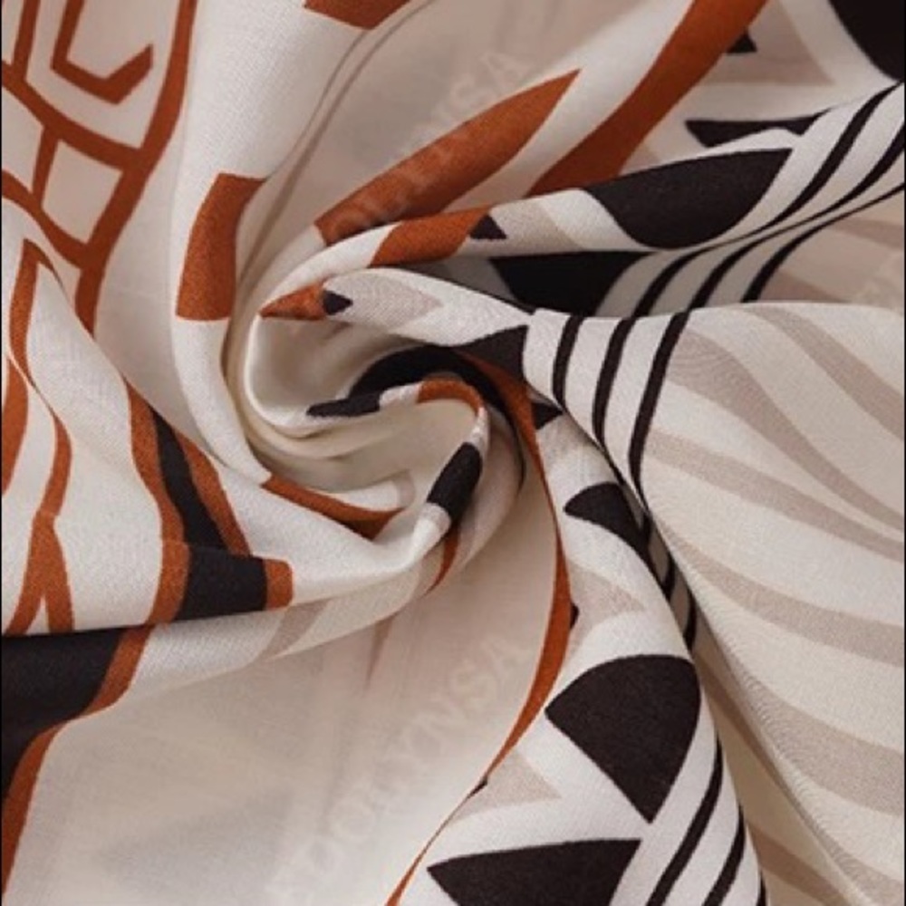 Western Boho Aztec Tribal Cotton Kimono Duster Wrap - Picture 6 of 7